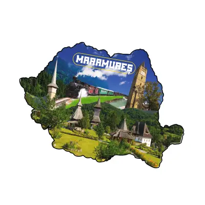 Maramures, magnet harta, model mgs192